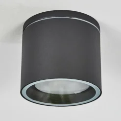 hofstein Plafonnier Macoupin Noir, 1 lumière