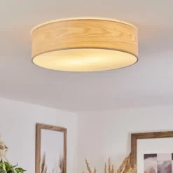 hofstein Plafonnier Magdalena Écru, Blanc, 2 lumières