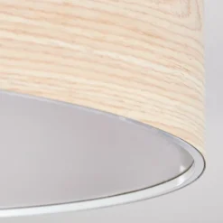 hofstein Plafonnier Magdalena Écru, Blanc, 2 lumières