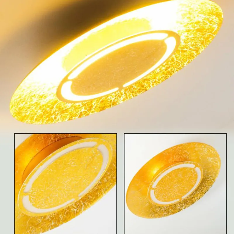 Lampes Dorées-hofstein Plafonnier Mala LED Or, 1 lumière