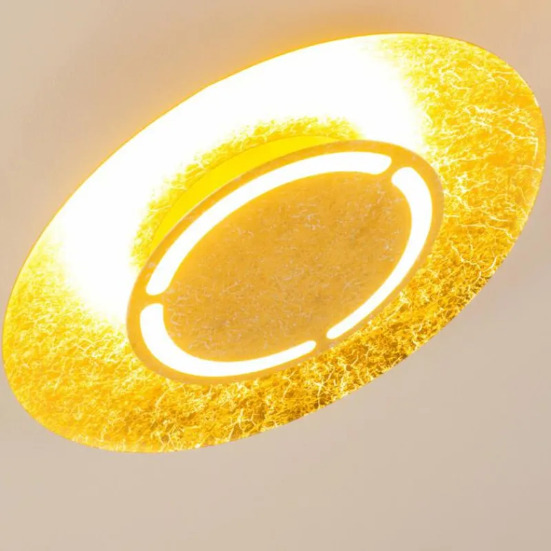 Lampes Dorées-hofstein Plafonnier Mala LED Or, 1 lumière