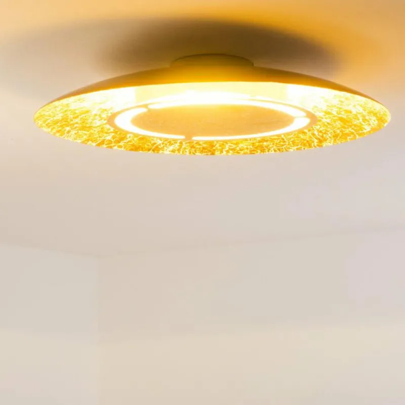 Lampes Dorées-hofstein Plafonnier Mala LED Or, 1 lumière