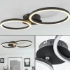 hofstein Plafonnier Malanje LED Noir, 2 lumières