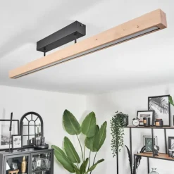 hofstein Plafonnier Mansupa LED Écru, Noir, 3 lumières