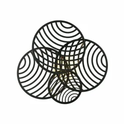 Luminaires Mantra Plafonnier Mantra COLLAGE LED Noir, 1 lumière* Éclairage Led