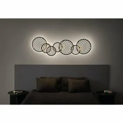 Luminaires Mantra Plafonnier Mantra COLLAGE LED Noir, 1 lumière* Éclairage Led