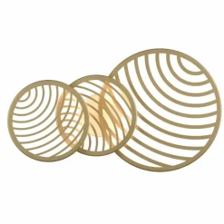 Lampes Dorées-Luminaires Mantra Plafonnier Mantra COLLAGE LED Or, 1 lumière