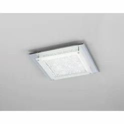 Luminaires Mantra Plafonnier Mantra CRYSTAL MIRROR LED Chrome, 1 lumière