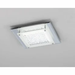 Luminaires Mantra Plafonnier Mantra CRYSTAL MIRROR LED Chrome, 1 lumière