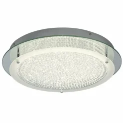 Luminaires Mantra Plafonnier Mantra CRYSTAL MIRROR LED Chrome, 1 lumière