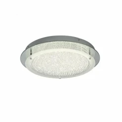 Luminaires Mantra Plafonnier Mantra CRYSTAL MIRROR LED Chrome, 1 lumière