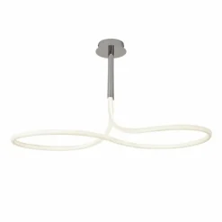 Luminaires Mantra Plafonnier Mantra NUR LINE LED Chrome, Blanc, 1 lumière* Éclairage Led