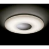 Luminaires Mantra Plafonnier Mantra REEF LED Chrome, Blanc, 1 lumière, Télécommandes* Éclairage Led