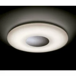 Luminaires Mantra Plafonnier Mantra REEF LED Chrome, Blanc, 1 lumière, Télécommandes* Éclairage Led