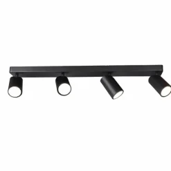 Luminaires Mantra Plafonnier Mantra SAL BLACK Noir, 4 lumières* Plafonniers