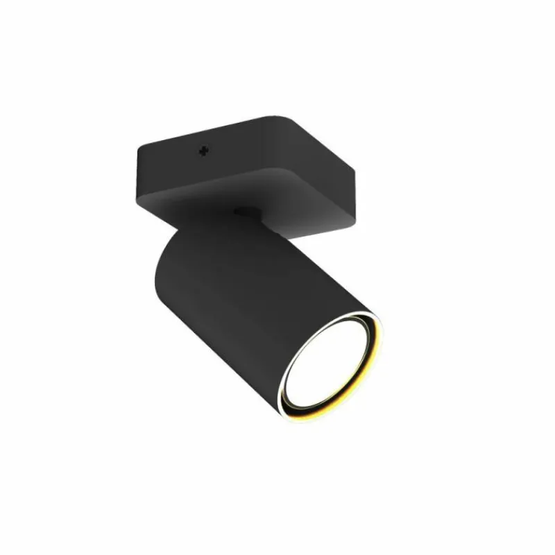 Luminaires Mantra Plafonnier Mantra SAL BLACK Noir, 1 lumière* Plafonniers