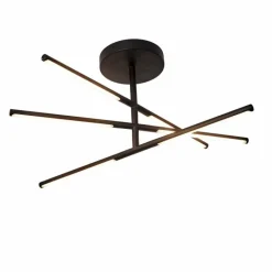 Luminaires Mantra Plafonnier Mantra TORCH LED Noir, 1 lumière* Éclairage Led