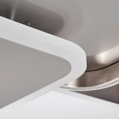 hofstein Plafonnier ManzanalesÂ  LED Chrome, 1 lumière, Télécommandes