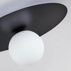 hofstein Plafonnier Marahu Noir, 1 lumière