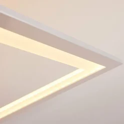 hofstein Plafonnier Marcus LED Argenté, 1 lumière