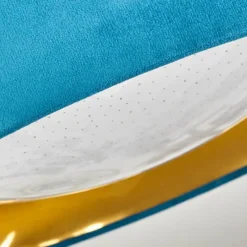 Lampes En Tissu-hofstein Plafonnier Maripi LED Bleu, Or, 1 lumière