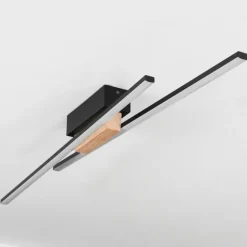 hofstein Plafonnier Meiral LED Écru, Noir, 2 lumières