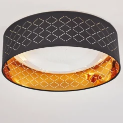 Lampes En Tissu-hofstein Plafonnier Meldal LED Blanc, 1 lumière