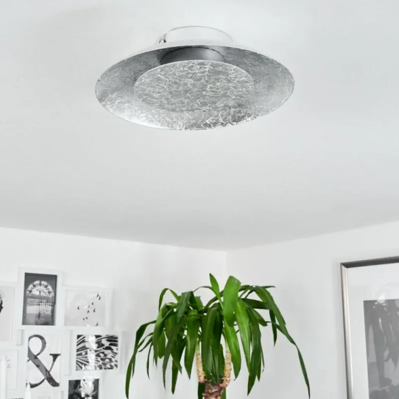 hofstein Plafonnier Merlo LED Argenté, 1 lumière
