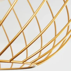 Lampes Vintages & Rétros-hofstein Plafonnier Miton Laiton, 1 lumière