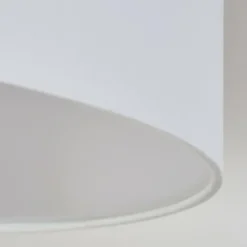 Lampes En Bois-hofstein Plafonnier Mjelstad Brun, Blanc, 2 lumières