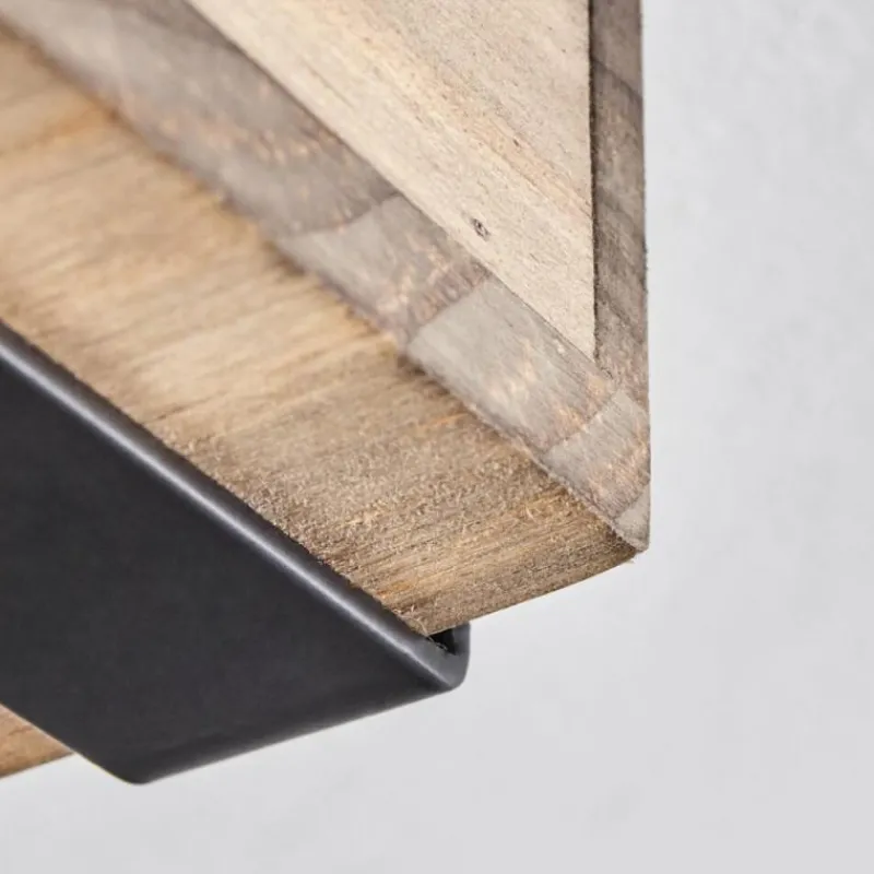 Luminaires Scandinaves-hofstein Plafonnier Montgomery Écru, Noir, 2 lumières