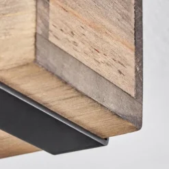 Luminaires Scandinaves-hofstein Plafonnier Montgomery Écru, Noir, 1 lumière