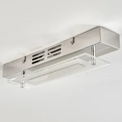 hofstein Plafonnier Morges LED Chrome, 1 lumière