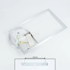 hofstein Plafonnier Moya LED Argenté, Blanc, 1 lumière