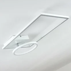 hofstein Plafonnier Moya LED Blanc, 1 lumière