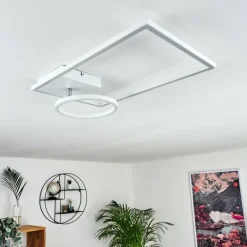 hofstein Plafonnier Moya LED Blanc, 1 lumière