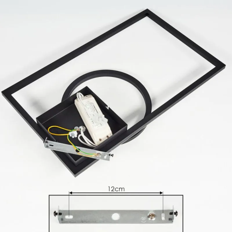 Lampe Plafonnier Moya LED Noir, 1 lumière* Éclairage Led