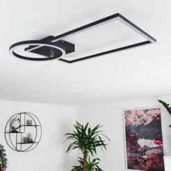 Lampe Plafonnier Moya LED Noir, 1 lumière* Éclairage Led