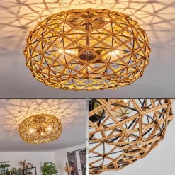 Luminaires Scandinaves-hofstein Plafonnier Mulstrand Écru, Noir, 3 lumières