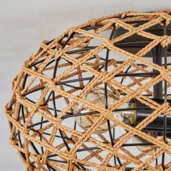 Luminaires Scandinaves-hofstein Plafonnier Mulstrand Écru, Noir, 3 lumières