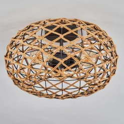 Luminaires Scandinaves-hofstein Plafonnier Mulstrand Écru, Noir, 3 lumières