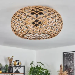 Luminaires Scandinaves-hofstein Plafonnier Mulstrand Écru, Noir, 3 lumières