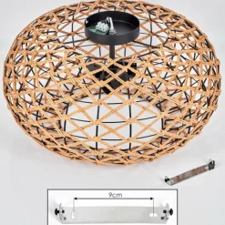 Luminaires Scandinaves-hofstein Plafonnier Mulstrand Écru, Noir, 3 lumières