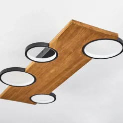 Luminaires Scandinaves-hofstein Plafonnier Musac LED Écru, 1 lumière