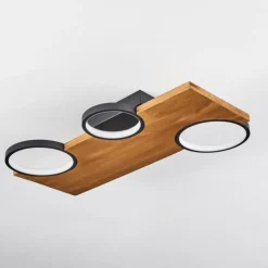 Luminaires Scandinaves-hofstein Plafonnier Musac LED Écru, 1 lumière