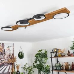 Luminaires Scandinaves-hofstein Plafonnier Musac LED Écru, 1 lumière