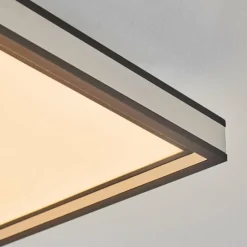 hofstein Plafonnier Nabbas LED Noir, 1 lumière