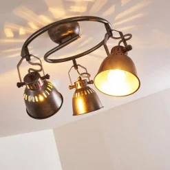 hofstein Plafonnier Nanlia Gris, Argenté, 3 lumières