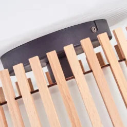 Lampes En Tissu-hofstein Plafonnier Napili Noir, 1 lumière