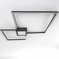 hofstein Plafonnier Narpes LED Anthracite, 1 lumière